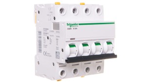 Wyłącznik nadprądowy 4P B 32A 6kA AC iC60N-B32-4 A9F03432