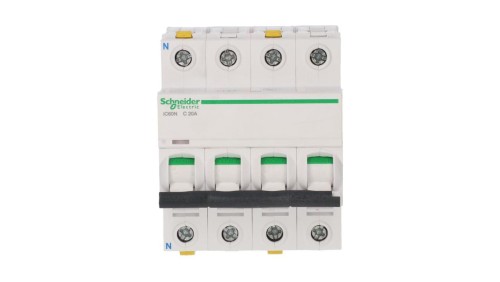 Wyłącznik nadprądowy 3P+N C 20A 6kA AC iC60N-C20-3N A9F04720
