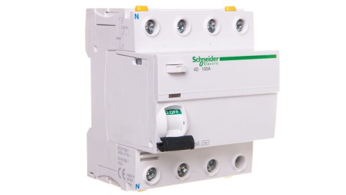 Wyłącznik różnicowoprądowy 4p 100A 0,1A typ AC A9Z12491
