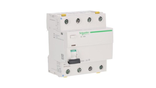 Wyłącznik różnicowoprądowy IID 4p 63A 100mA typ A A9Z22463