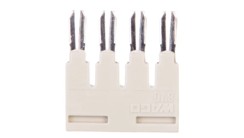 Mostek grzebieniowy 4-torowy jasnoszary 870-404 /25szt./