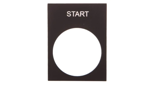 Etykieta, 30x40mm, czarny, START ZB2BY2303 /10 szt./
