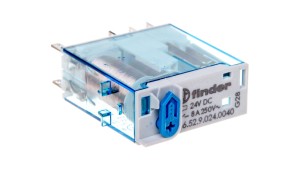 Przekaźnik miniaturowy 2P 8A 24V DC AgNi 46.52.9.024.0040