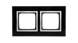 Simon 54 Nature Ramka podwójna szkło KSIĘŻYCOWA LAWA DRN2/74