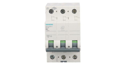 Wyłącznik nadprądowy 3P B 6A 6kA AC 5SL6306-6