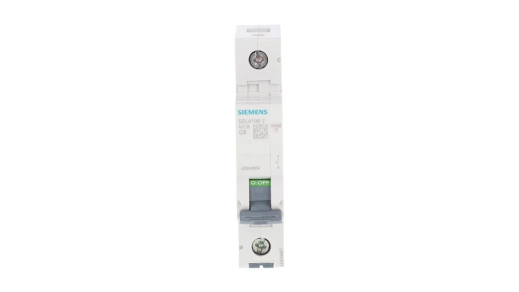 Wyłącznik nadprądowy 1P C 6A 10kA AC 5SL4106-7