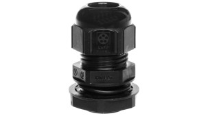 Dławnica kablowa M20 z tworzywa czarna z nakrętką IP69k SIRIUS ACT 3SU1900-0HG10-0AA0