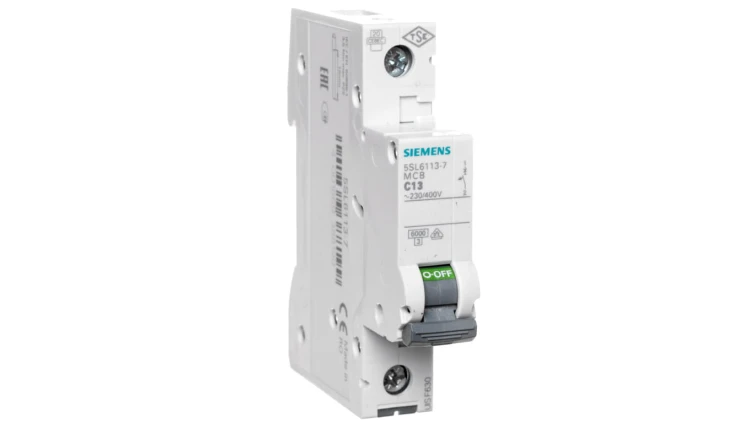 Wyłącznik nadprądowy 1P C 13A 6kA AC 5SL6113-7