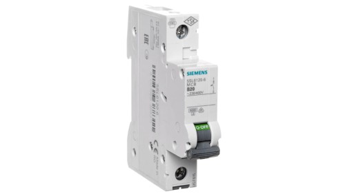 Wyłącznik nadprądowy SENTRON 5SL6 1P B 20A 6kA AC 5SL6120-6