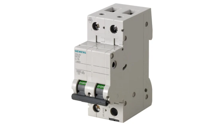 Wyłącznik nadprądowy 2P C 6A 6kA AC 5SL6206-7