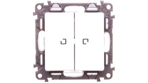 VALENA LIFE Łącznik schodowy z podświetleniem biały 752109