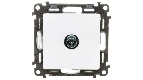 VALENA LIFE Gniazdo antenowe TV końcowe biały 753151