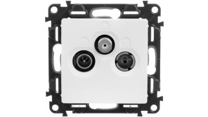 VALENA LIFE Gniazdo antenowe RTV/SAT końcowe biały 753152