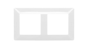 VALENA LIFE Ramka podwójna biała 754002