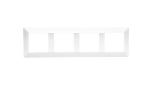VALENA LIFE Ramka poczwórna biała 754004
