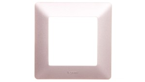 VALENA LIFE Ramka pojedyncza aluminium 754131