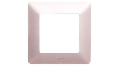 VALENA LIFE Ramka pojedyncza aluminium 754131