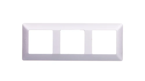 VALENA LIFE Ramka potrójna aluminium 754133