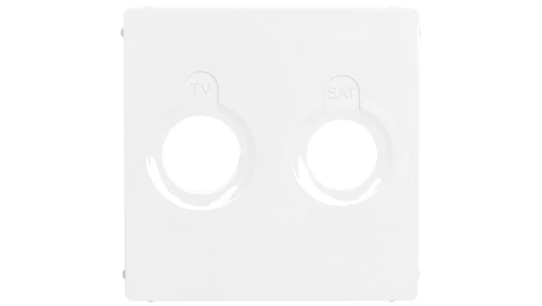 VALENA LIFE Plakietka gniazda antenowego biały 754820