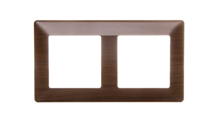VALENA LIFE Ramka podwójna wenge 754172