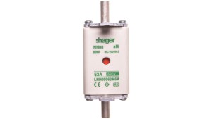 Wkładka bezpiecznikowa silnikowa NH00 aM 690V 63A LNH00063M6A