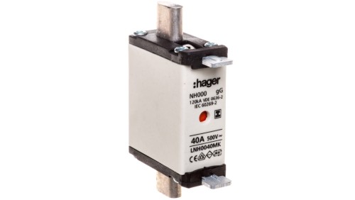 Wkładka bezpiecznikowowa NH000 40A gG 500V WT-000 LNH0040MK