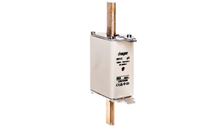Wkładka bezpiecznikowa NH1C 40A 500V gG LNH1040M