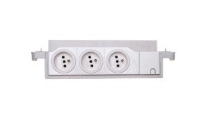 Przepust kablowy z potrójnym gniazdem zasilajacym Volta VZ00UPF