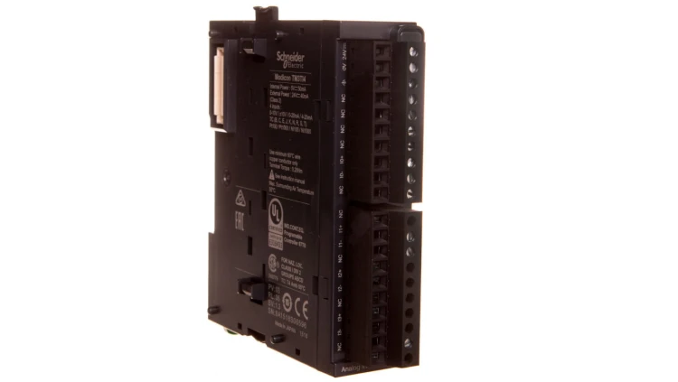 Moduł 4-wejścia PTC/NTC Modicon TM3-4 TM3TI4