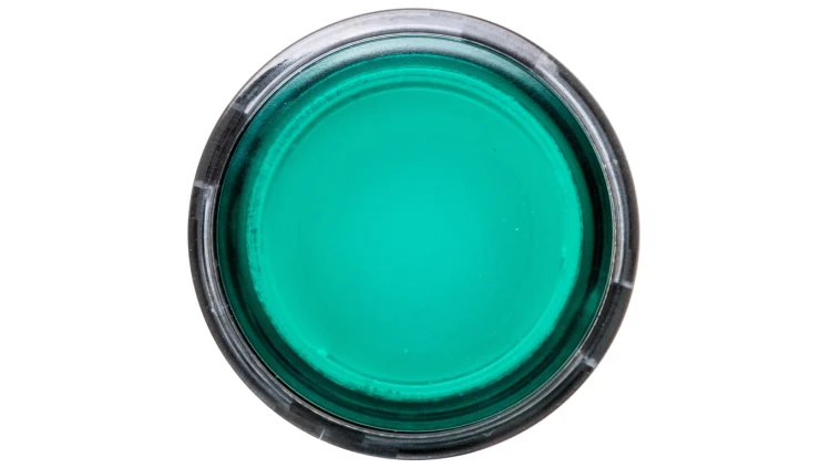 Przycisk sterowniczy podświetlany 22mm samopowrotny zielony 1Z/1R XB5AW33M5