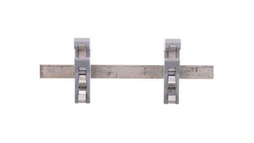 Szyna Cu 10x3mm dł 125mm mocowanie na TH35 do obejm do ekranów 790-115