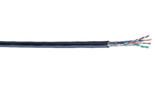 Kabel teleinformatyczny przemysłowy SF/UTP kat.5e 4x2xAWG26/7 linka PUR BL-74002PU.01500 /bębnowy/