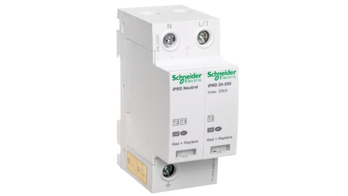 Ogranicznik przepięć Typ T2 1P+N 20kA 1,1kV 350V iPRD-20r-20kA-350V-1PN A9L20501