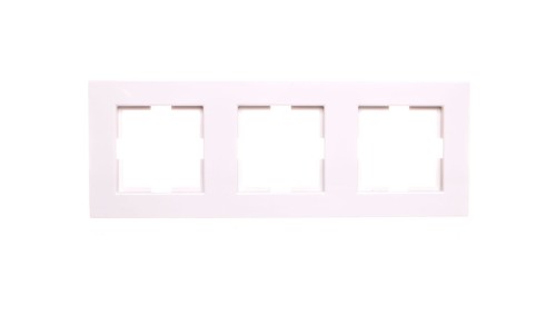 Karre Ramka 3-Krotna, Kolor Biały / 90960262