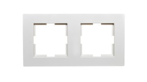 Karre Ramka 2-Krotna, Kolor Biały / 90960261