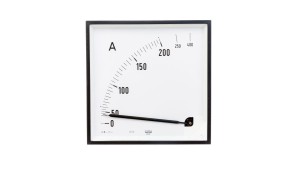 Amperomierz analogowy tablicowy 200/400A do przekładnika 200/5A 144x144mm C3 K=90 st. EA12N F41800000000
