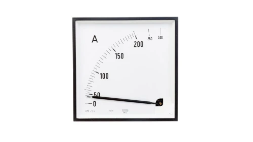 Amperomierz analogowy tablicowy 200/400A do przekładnika 200/5A 144x144mm C3 K=90 st. EA12N F41800000000