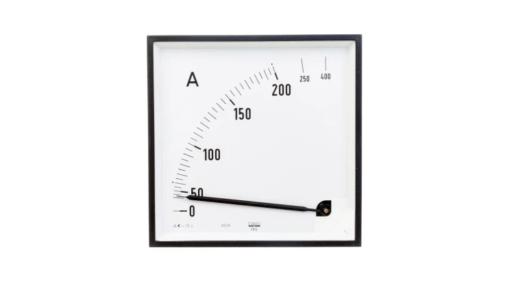 Amperomierz analogowy tablicowy 200/400A do przekładnika 200/5A 144x144mm C3 K=90 st. EA12N F41800000000
