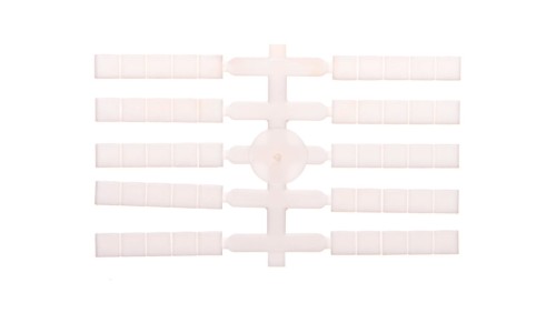 Oznacznik elastyczny do złączek szynowych EO3 /bez nadruku/ 20x10szt. 003901750