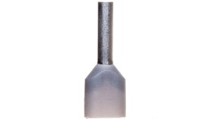 Końcówka tulejkowa podwójna izolowana /szara/ TV 0,75-8 /100szt./