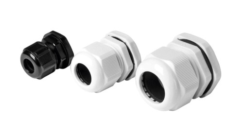 Dławnica poliamidowa PG13,5 IP68 czarna DK PG-13,5-C