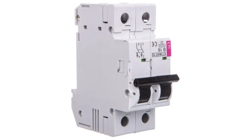 Wyłącznik nadprądowy 2P B 16A 10kA AC ETIMAT10 002123716