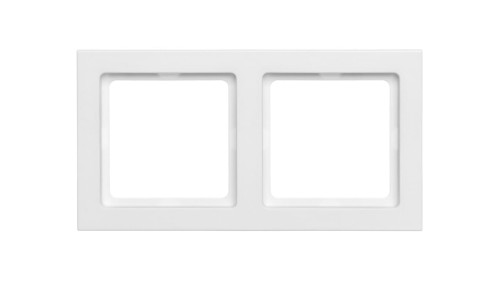 Berker Q.3 Ramka podwójna biała aksamit 10126099
