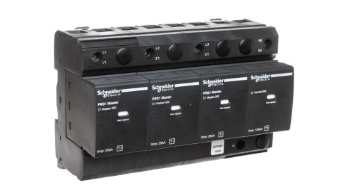 Ochronnik przeciwprzepięciowy Typ T1 4P 100kA z sygnalizacją PRD1 MASTER 16363