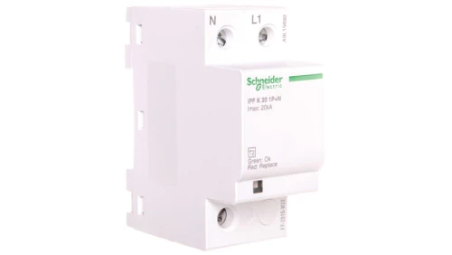 Ogranicznik przepięć Typ T2 1P+N/PE 65kA 1,5kV iPF20 A9L15692