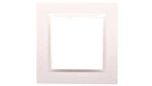 Simon 10 Ramka pojedyncza kremowa CR1/41