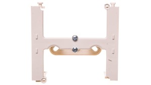 Simon 10 Podstawa naścienna rozszerzająca puszkę pojedyńczą składaną kremowa CSH/41