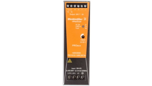 Zasilacz impulsowy trójfazowy 400-500V AC/24V DC 5A 120W PRO ECO3 120W 24V 5A 1469530000