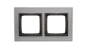 Simon 54 Nature Ramka podwójna szkło BURZOWA CHMURA DRN2/72