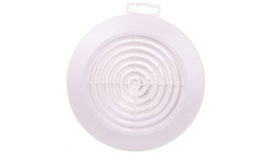 Kratka wentylacyjna sufitowa fi 100mm biała siatka T64